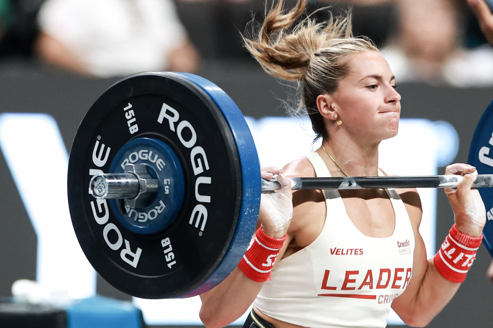 Aimee Cringle competing at the 2026 CrossFit Games. Upcoming participant at the World Fitness Project Grand Park
