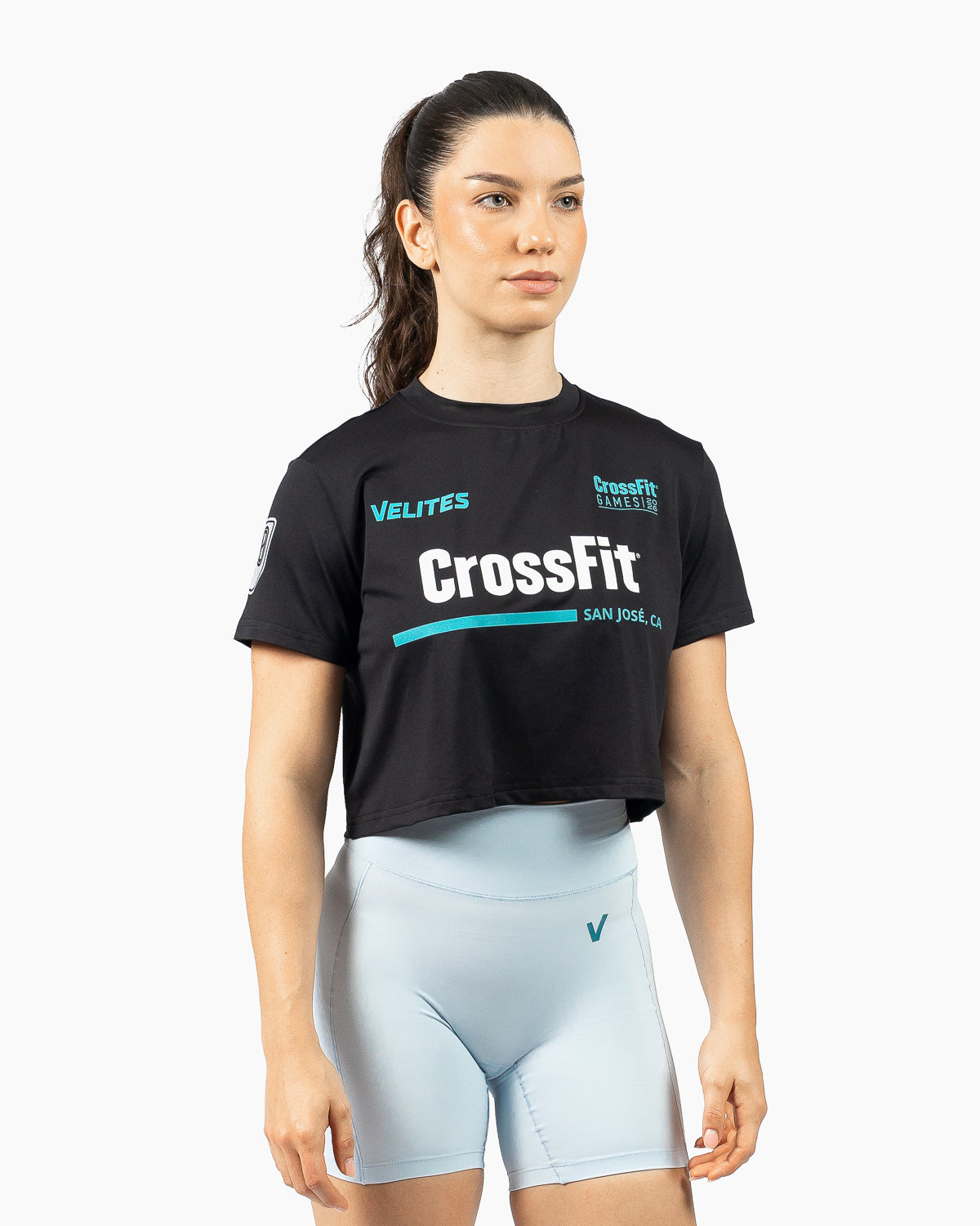 Holo Crop T-shirt CrossFit® Games 26 San Jose