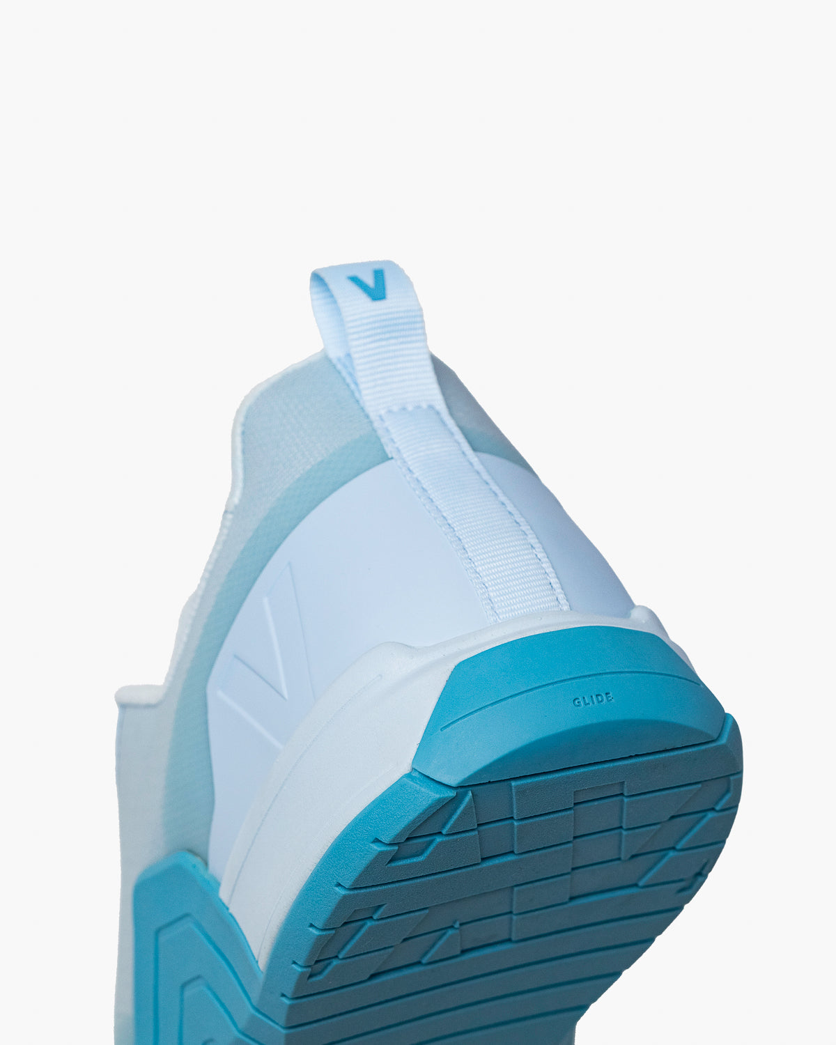 Scarpe VELITES hybrid 1.0 edizione Crossfit Caribbean Blue vista tallone