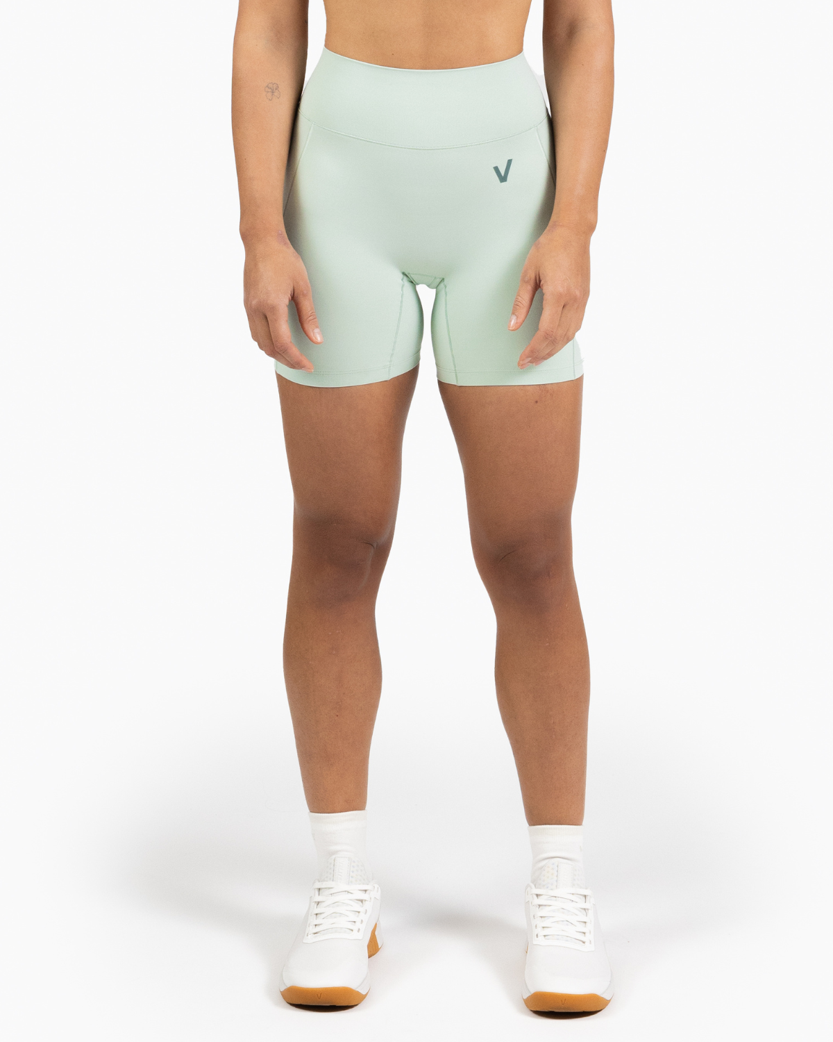 Legging medio Holo mujer Velites frontal color_Mojito