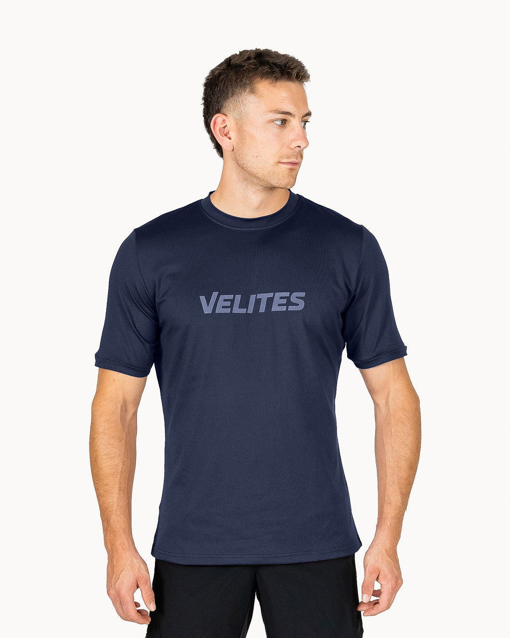 Velites Holo T-shirt front color_deep ocean