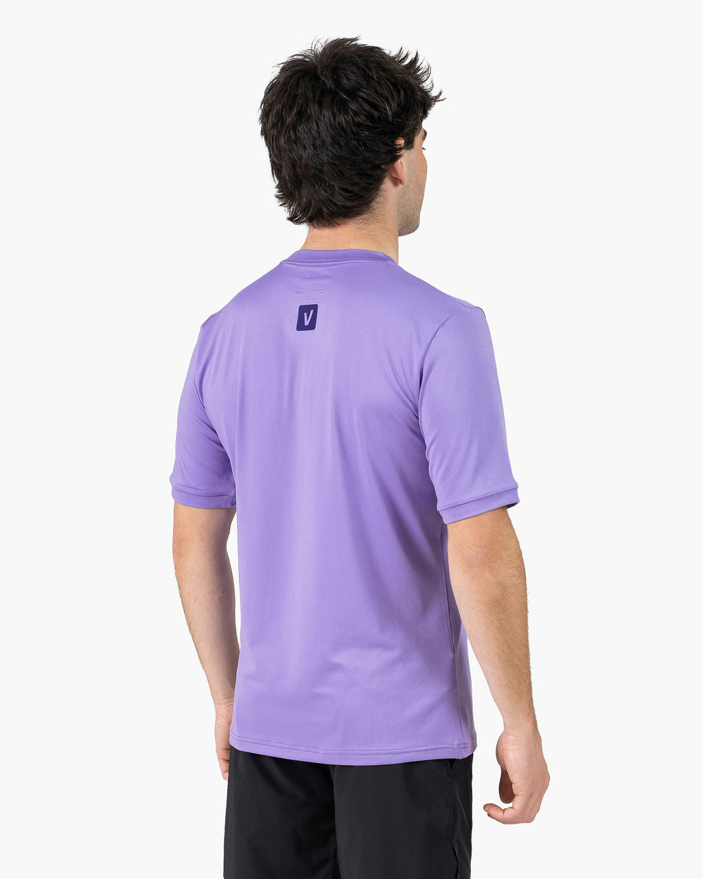 Velites Holo T-shirt back color_wisteria