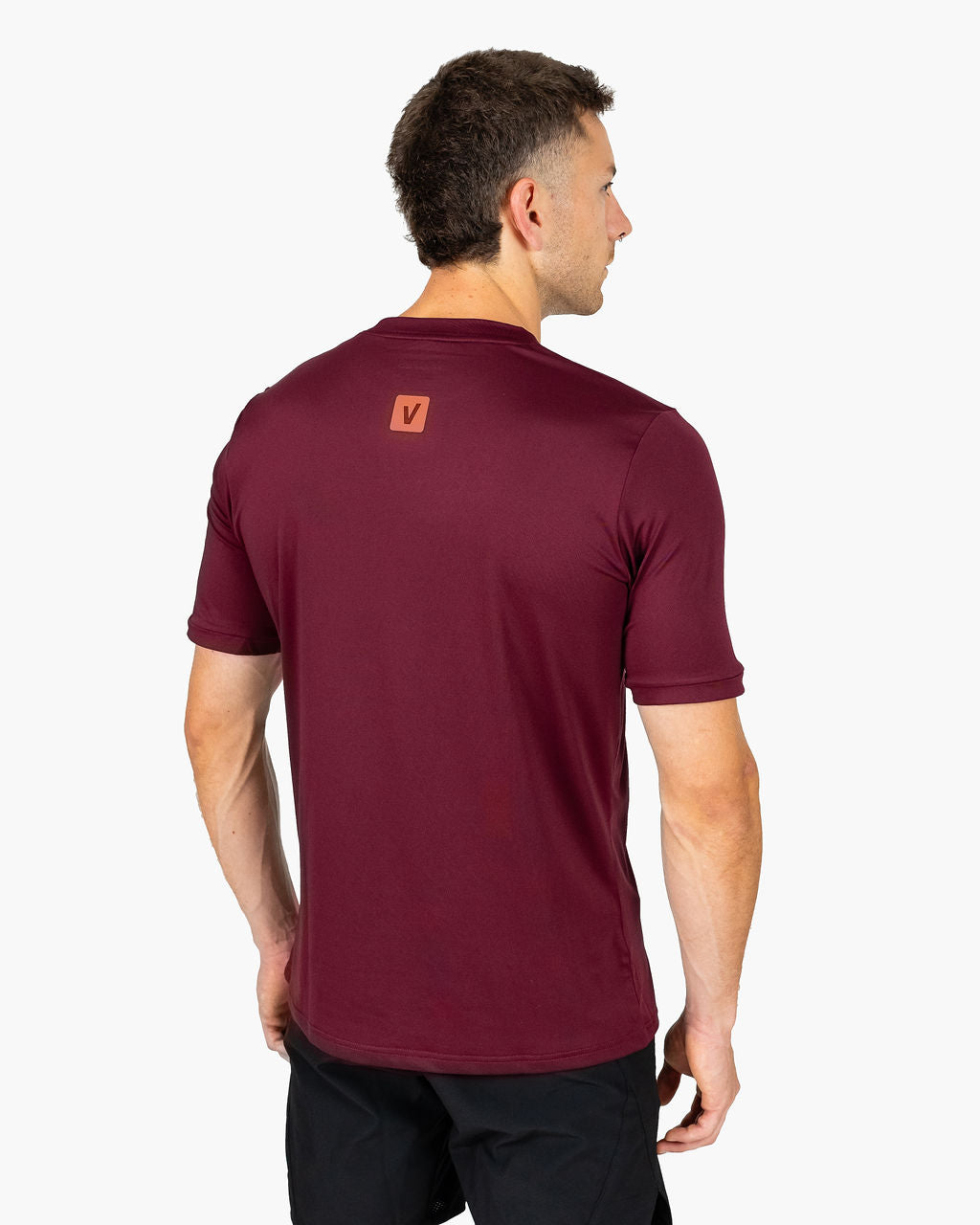 Velites Holo T-shirt back color_Pomegranate