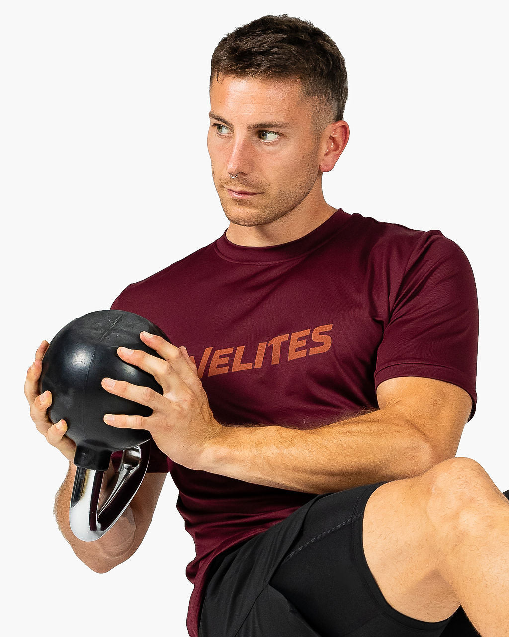 Velites Holo T-shirt exercise color_Pomegranate