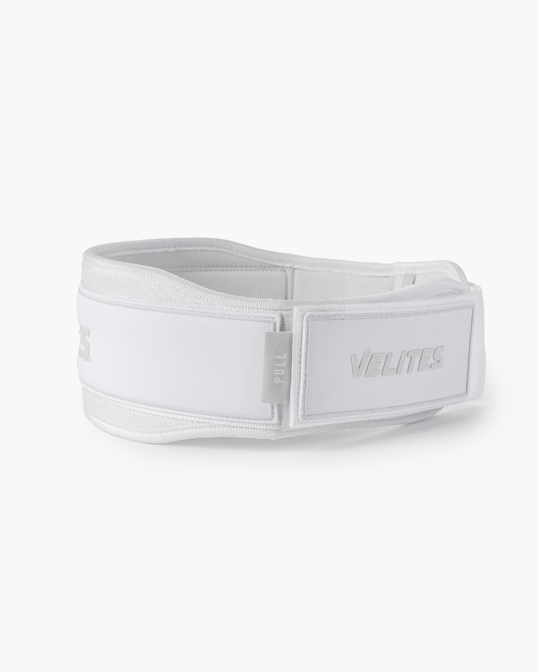 Cinturón cerrado de halterofilia para CrossFit Velites — blanco
