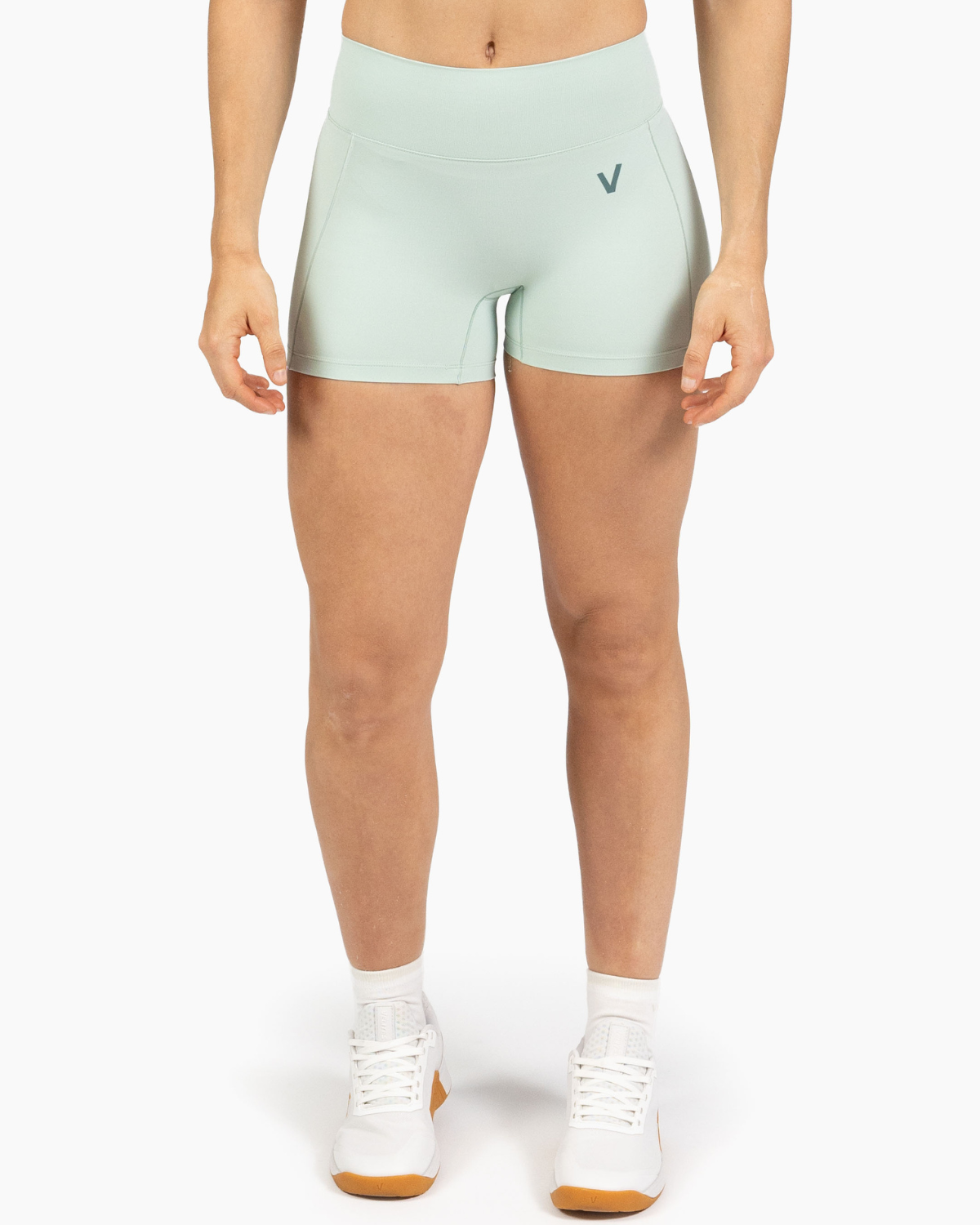 Legging corto Holo mujer Velites frontal color_Mojito