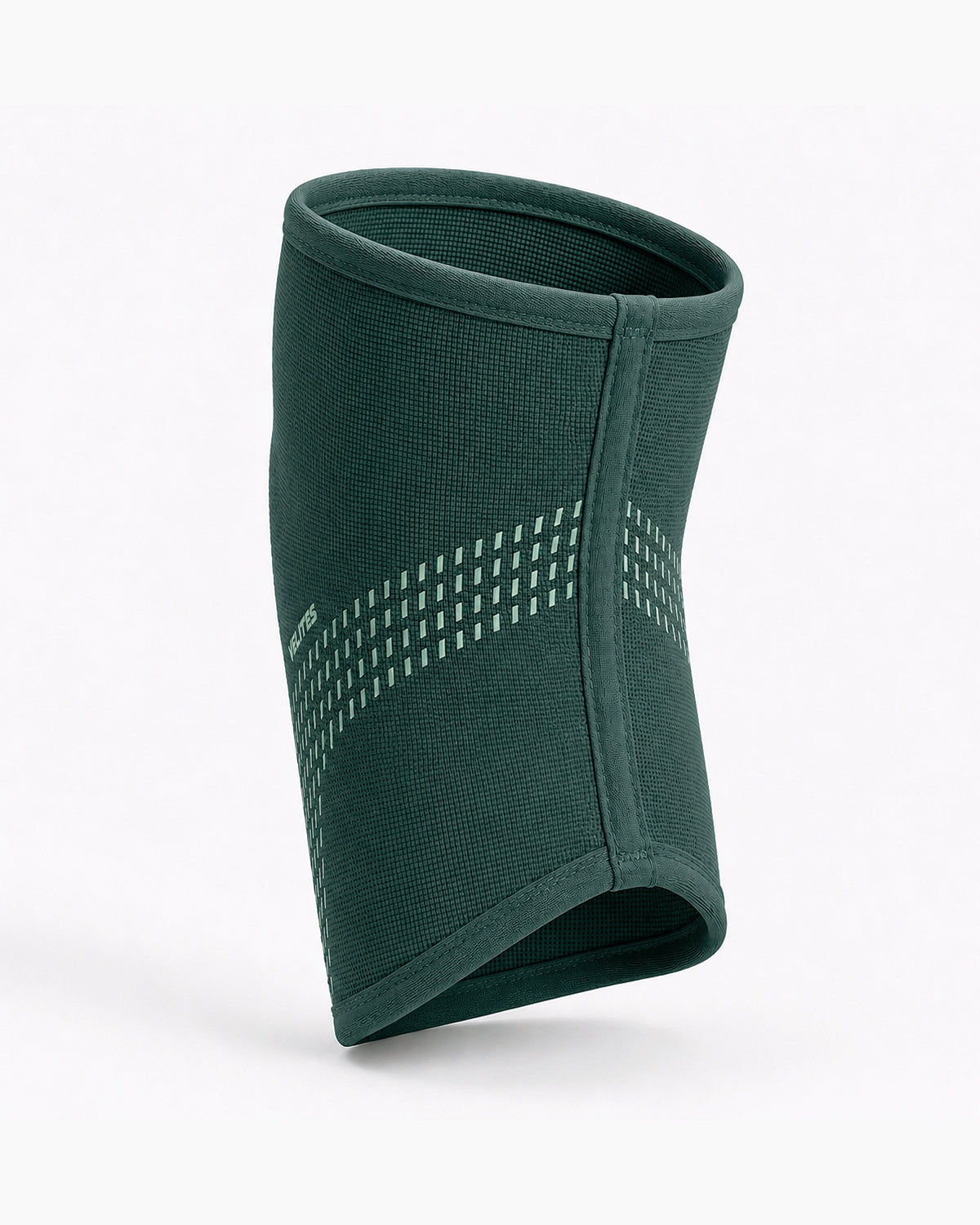 VELITES POWER 5 mm Kniebandage linke Seitenansicht grün