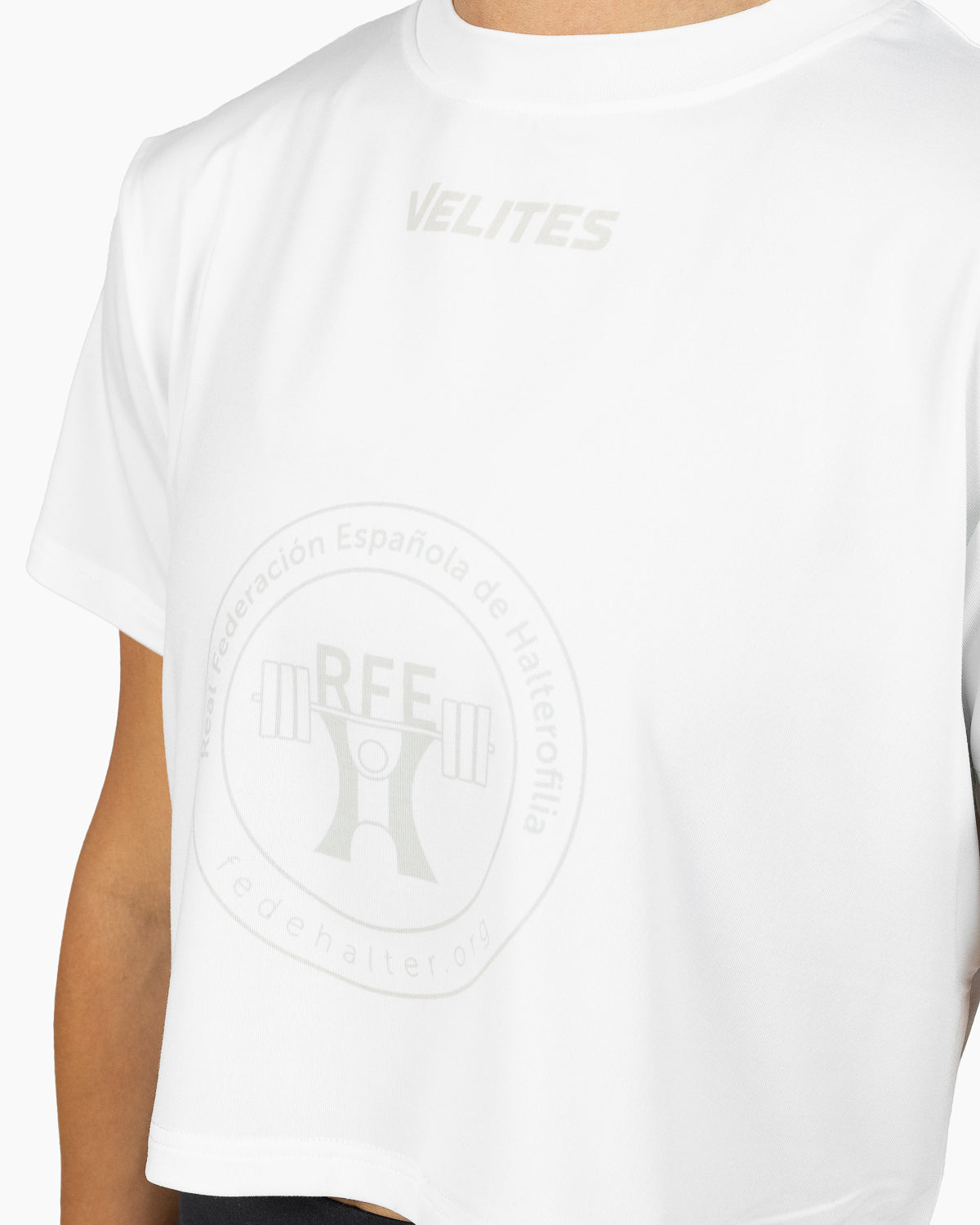 Camiseta oficial de la Real Federación Española de Halterofilia