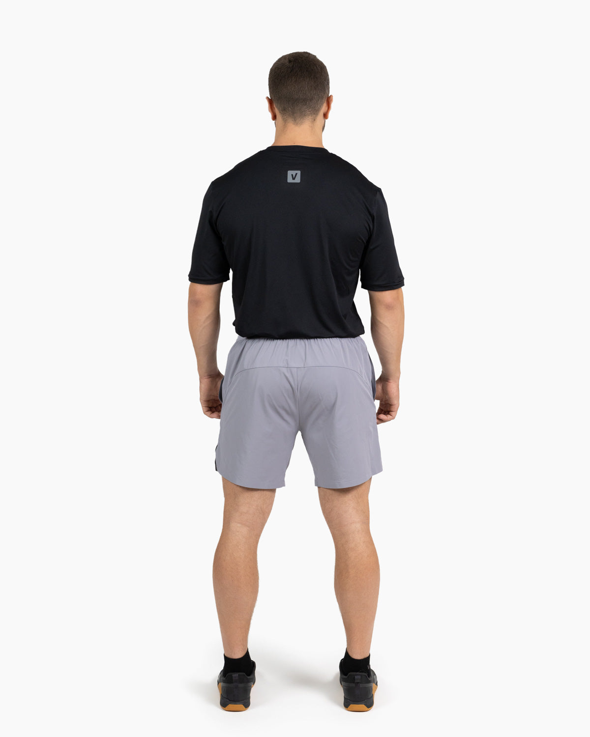 Short hombre Holo Velites espalda color_Grey