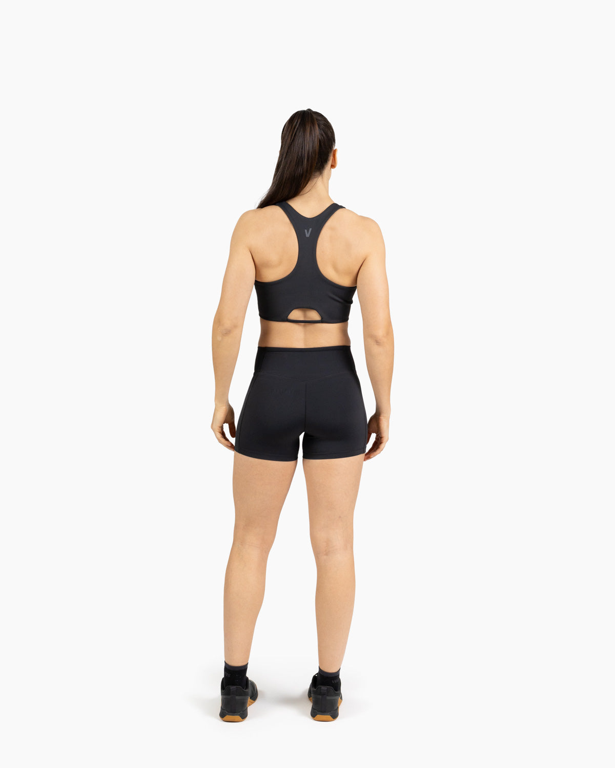 Legging corto Holo mujer Velites movimiento color_Black