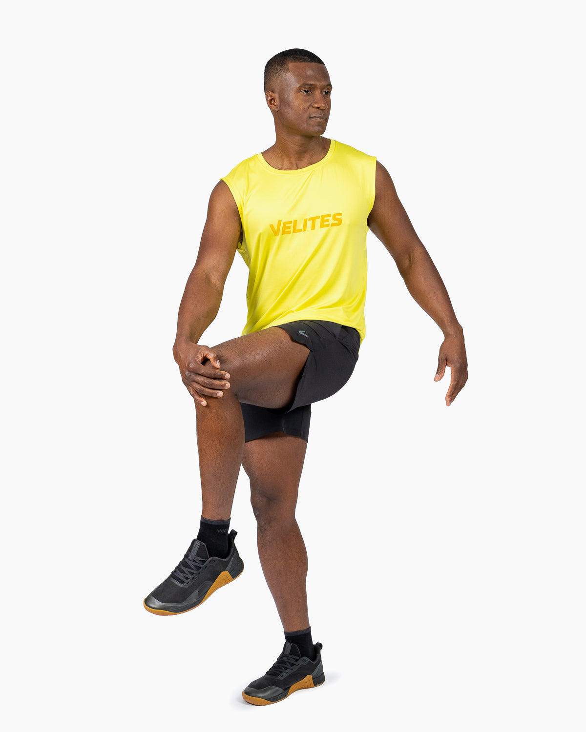 Canotta Tank Holo Velites colore Dandelion movimento