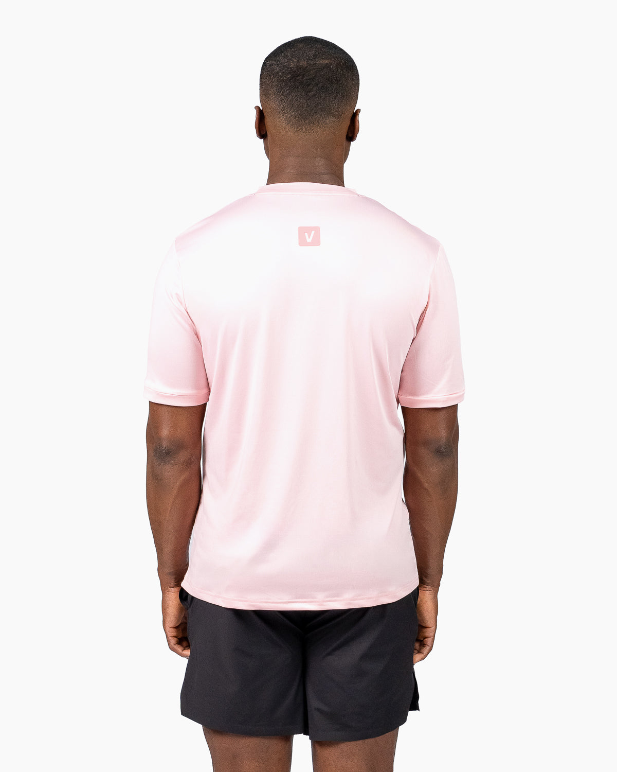 Camiseta Velites Holo espalda color rosa chicle