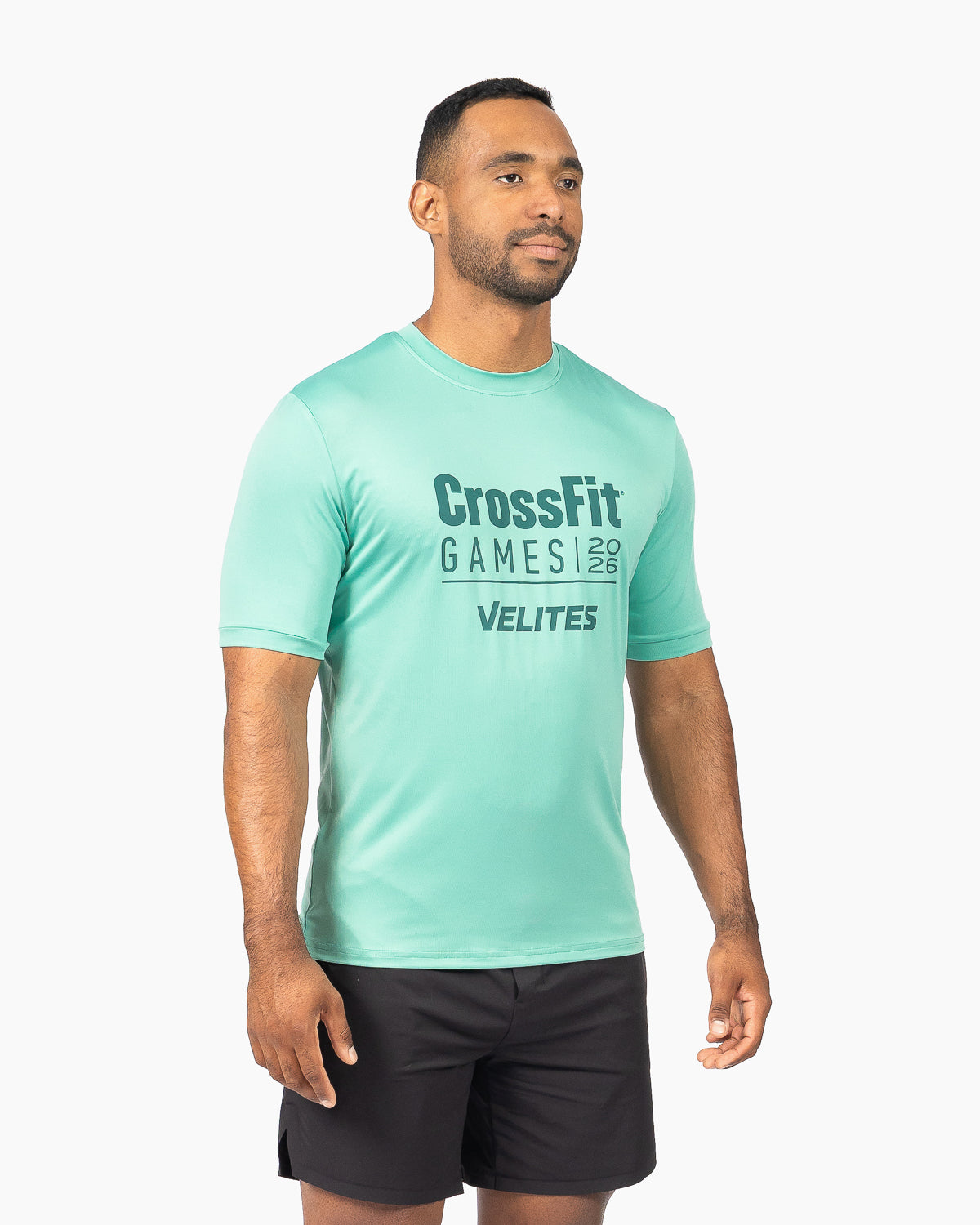 Unisex regular fit t-shirt in light green from the official CrossFit Games collection
