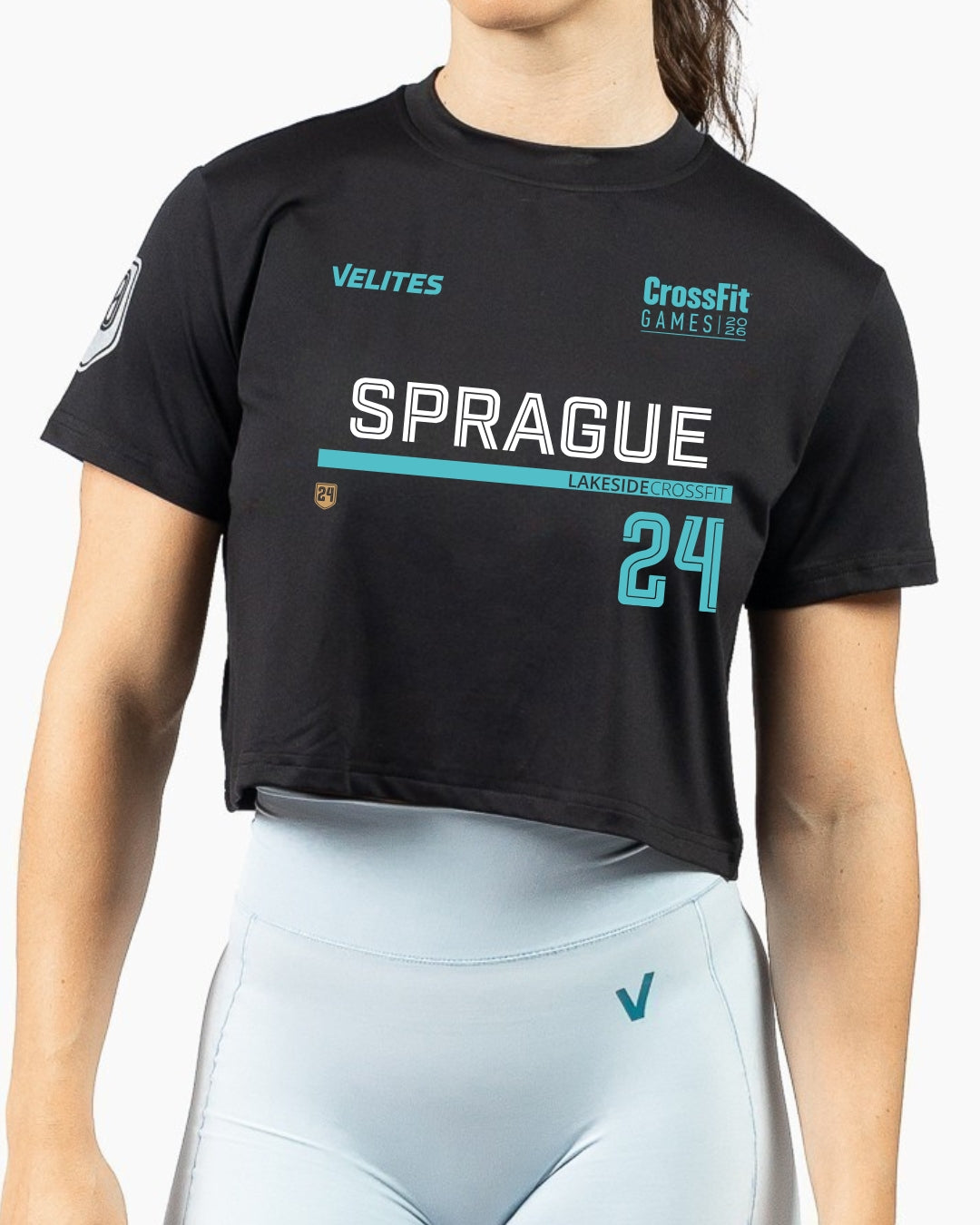 Holo Athlete Crop T-shirt CrossFit® Games 26