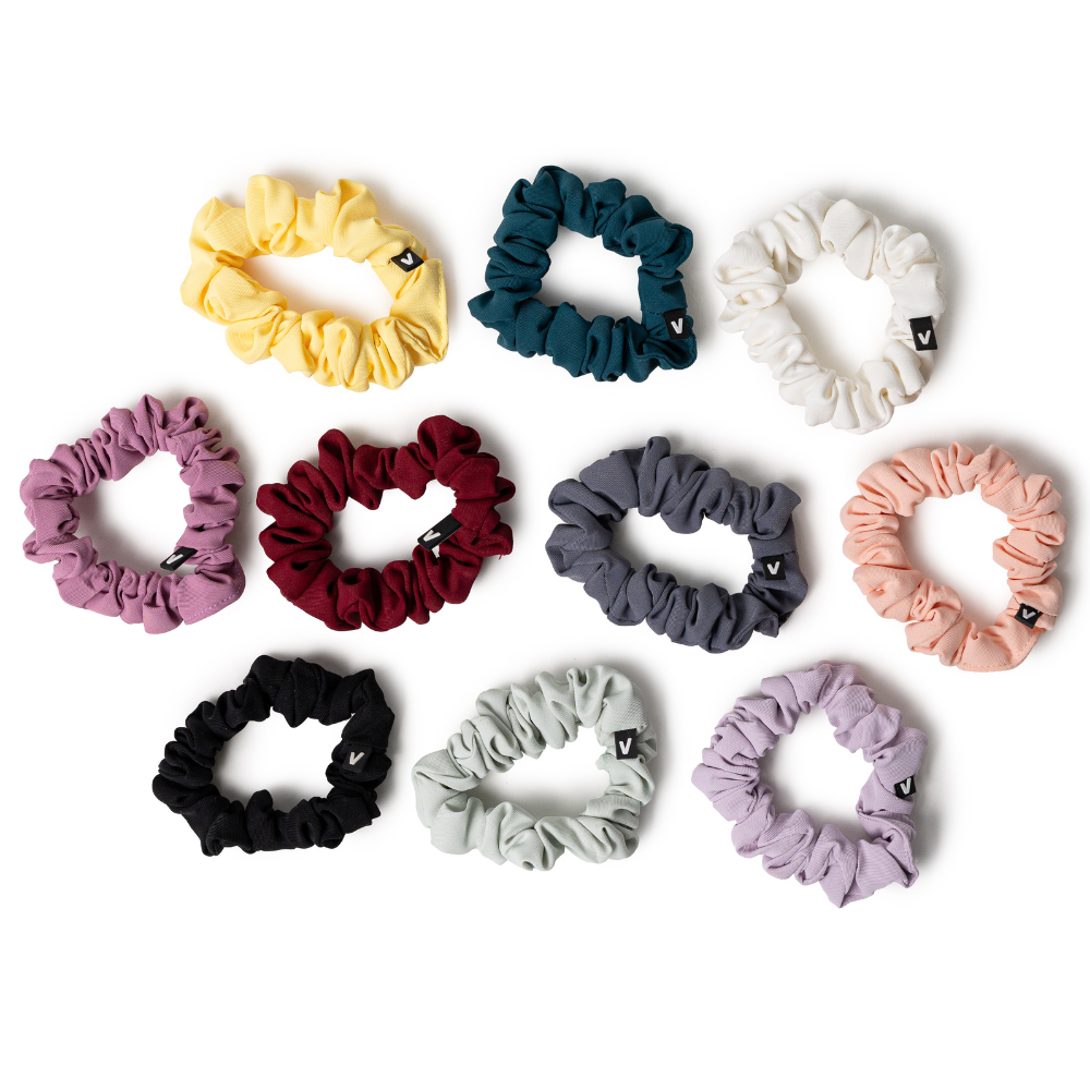 Colorful 10 scrunchies pack