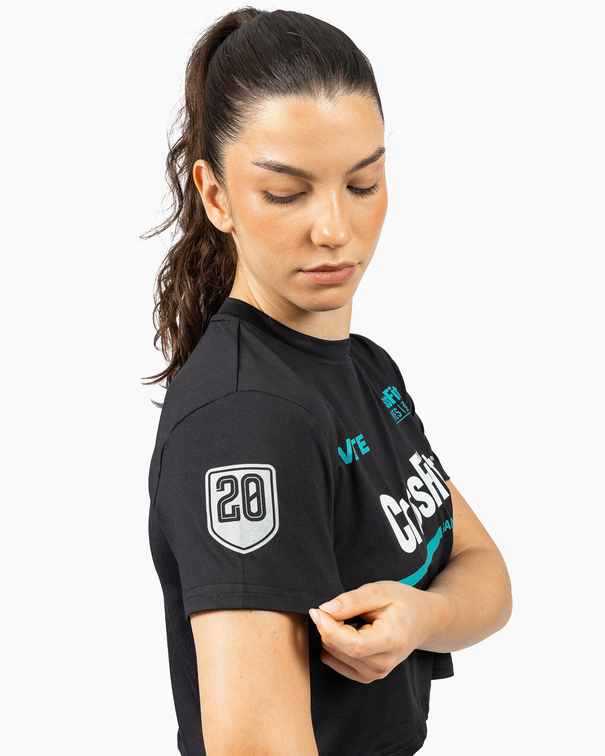 Holo Crop T-shirt CrossFit® Games 26 San Jose