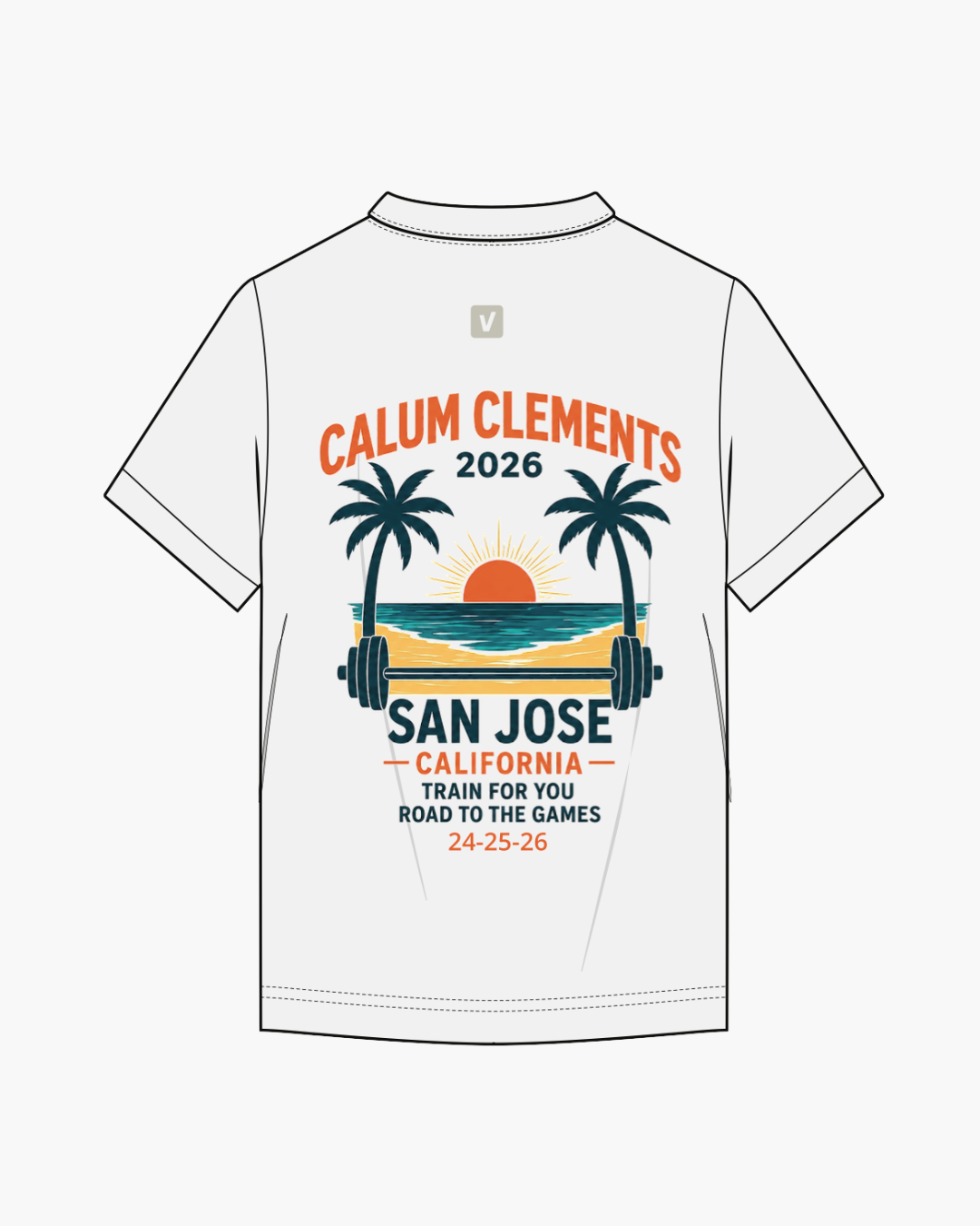 Holo T-shirt Calum San Jose 2026