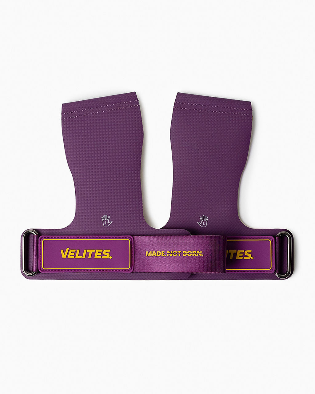 Quad Ultra grips sans magnésie avec fermeture violet