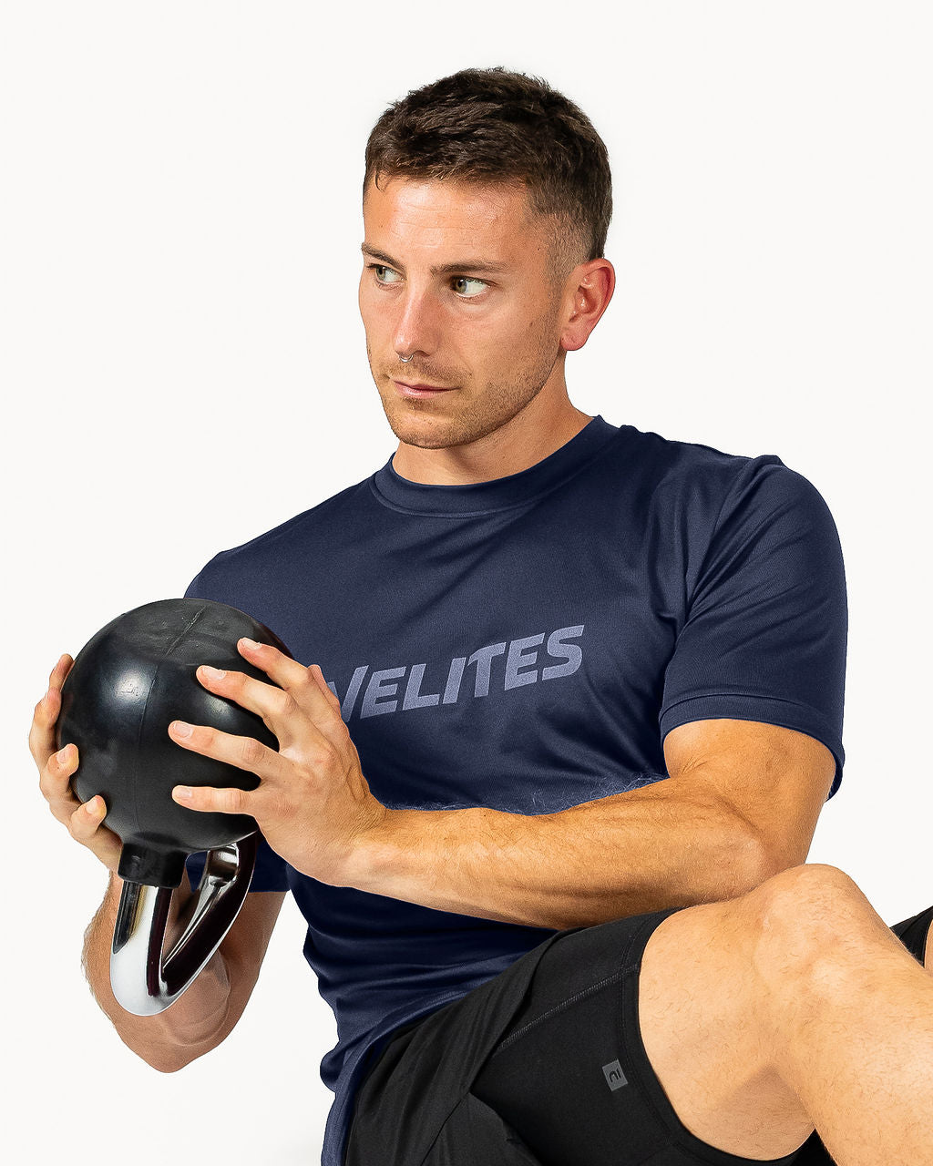 Velites Holo T-shirt en action couleur_deep ocean