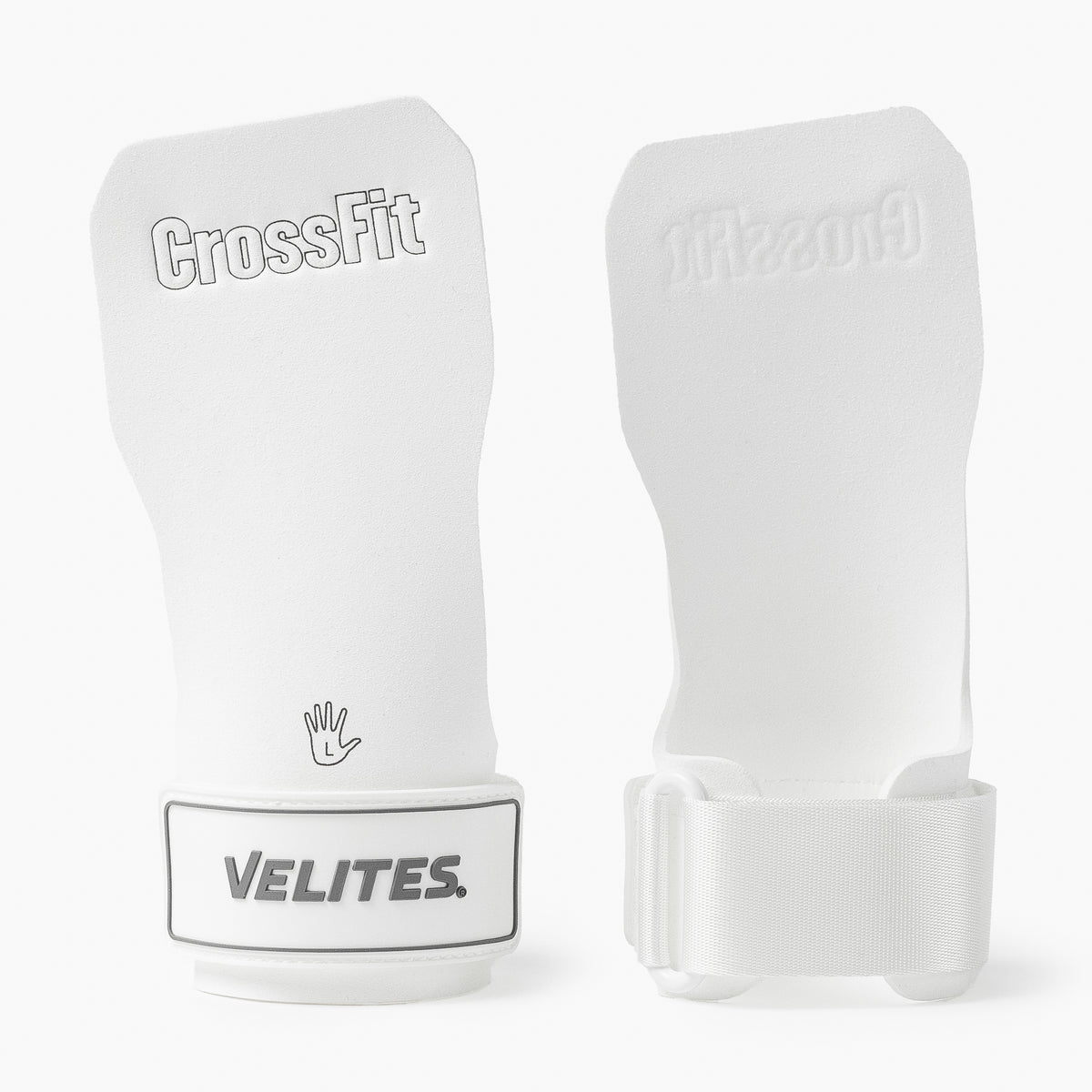 Velites Quad Pro I Professionele grips voor cross-training of gymnastiek, geschikt voor elk oppervlak, gebruik met magnesium, inclusief polsbanden van stof Velites Quad Pro I Professionele grips voor cross-training of gymnastiek, geschikt voor elk oppervlak, gebruik met magnesium, inclusief polsbanden van stof