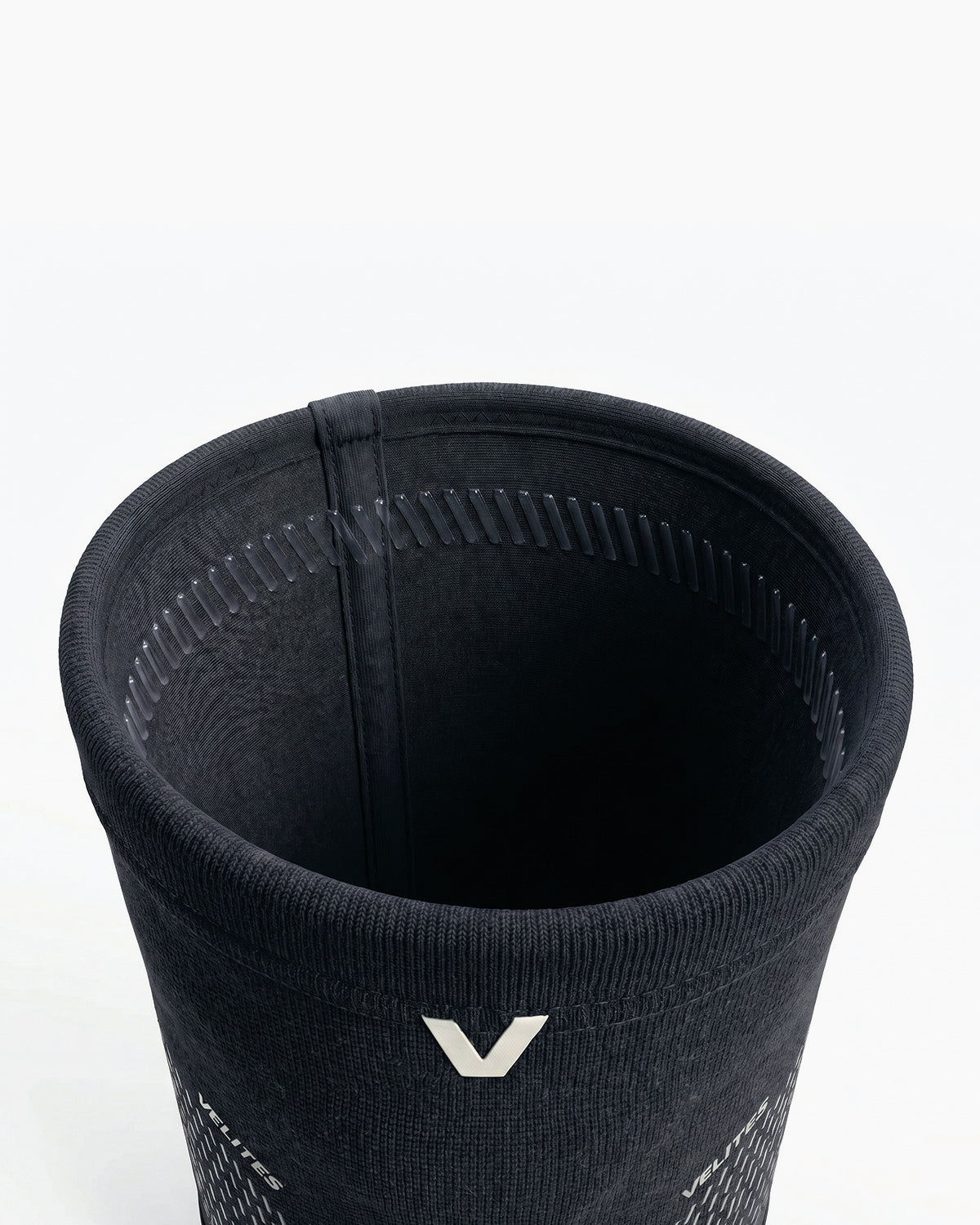 Rodillera POWER 7 mm VELITES detalle arriba negra