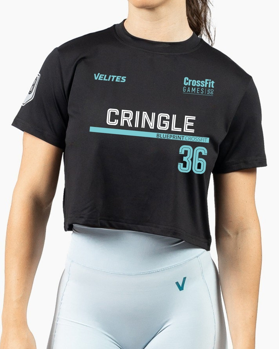 Holo Athlete Crop T-shirt CrossFit® Games 26