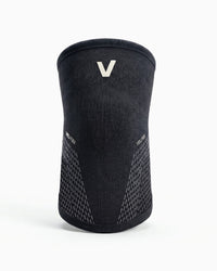 VELITES POWER 7 mm knee sleeve front view black