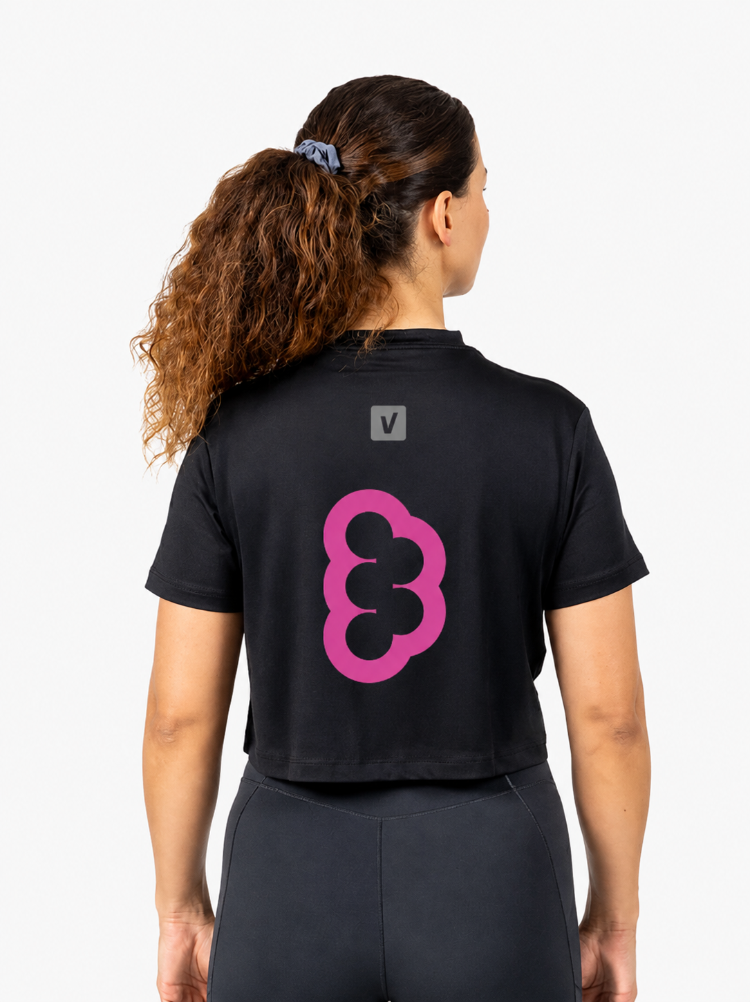 Holo Crop Black BRUTE