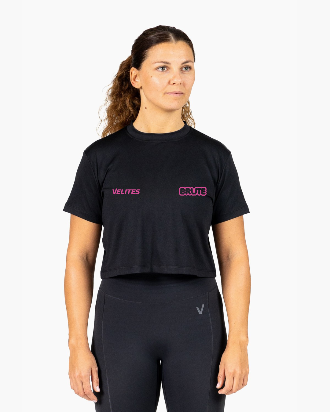 Holo Crop Black BRUTE