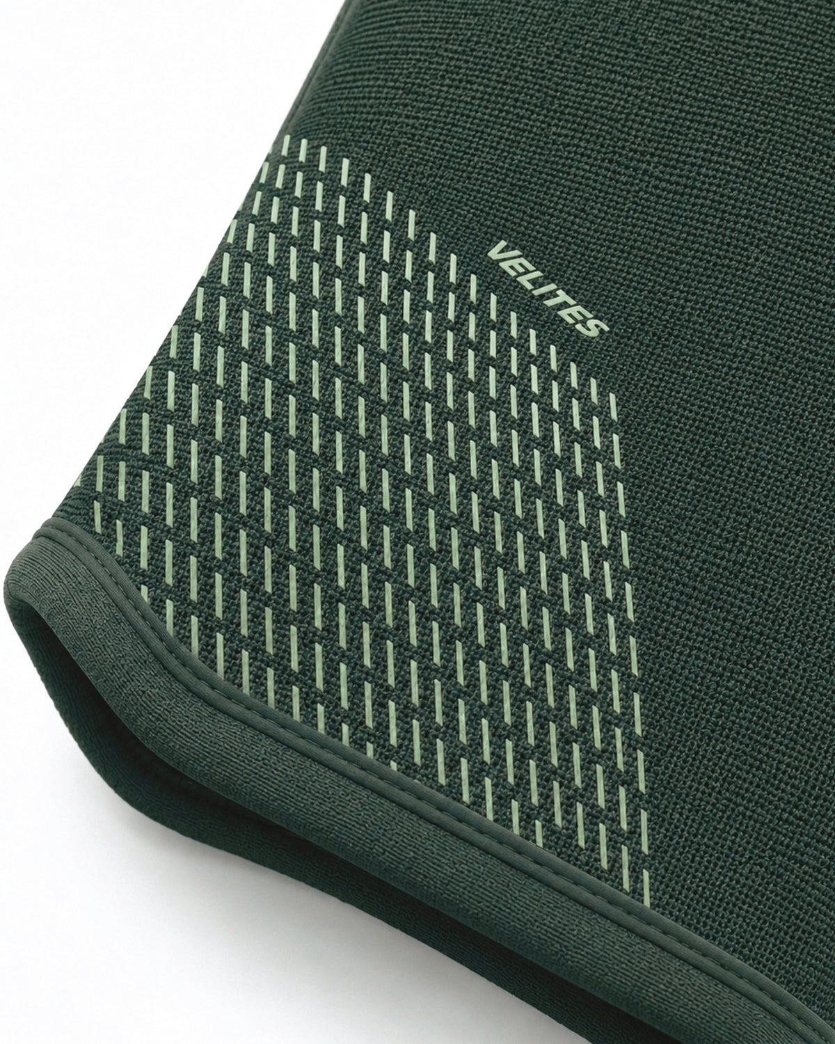 Rodillera POWER 7 mm VELITES detalle lateral verde