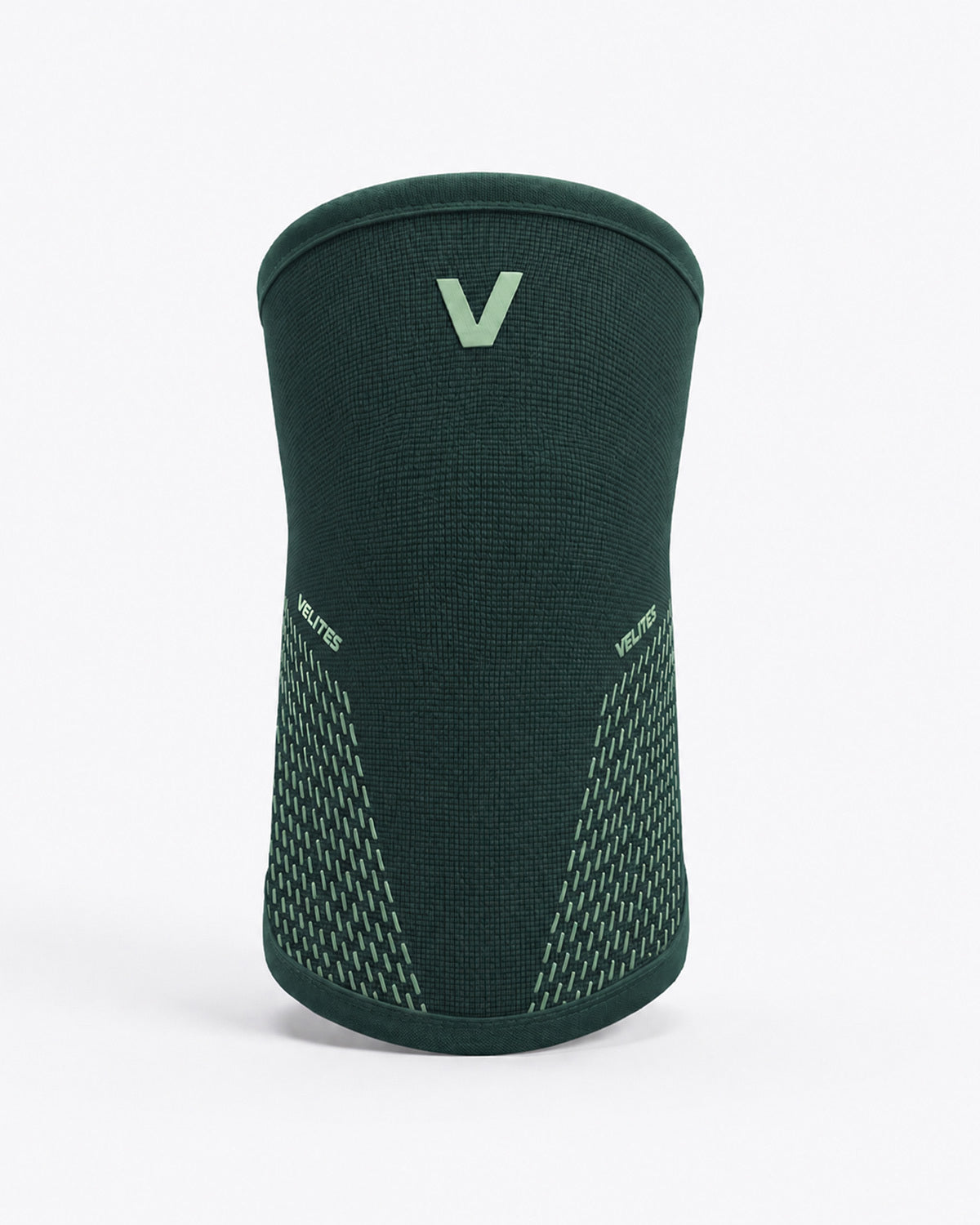 Rodillera POWER 7 mm VELITES vista frente verde