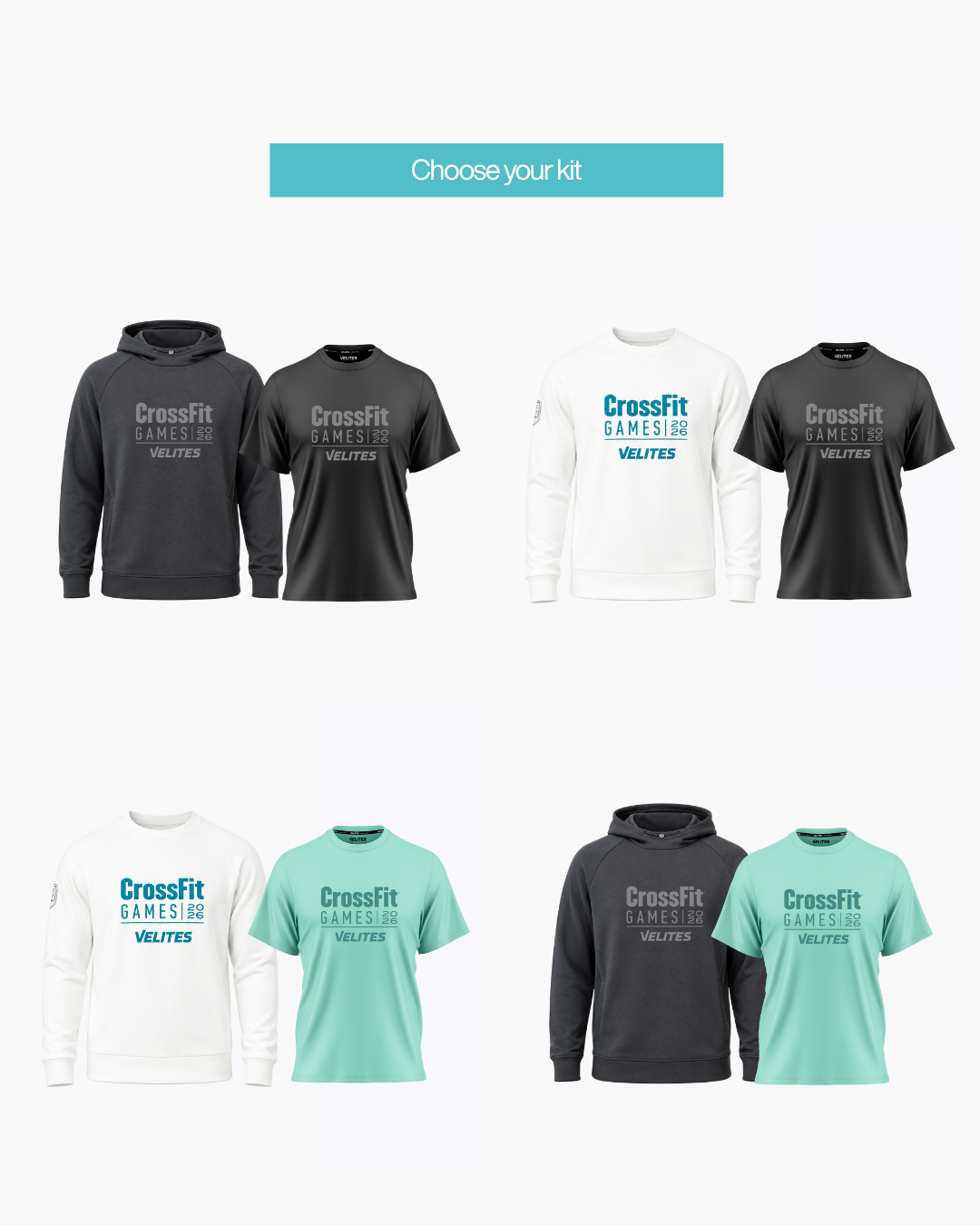 20th CrossFit® Games anniversay kit - Hoodie + T-shirt