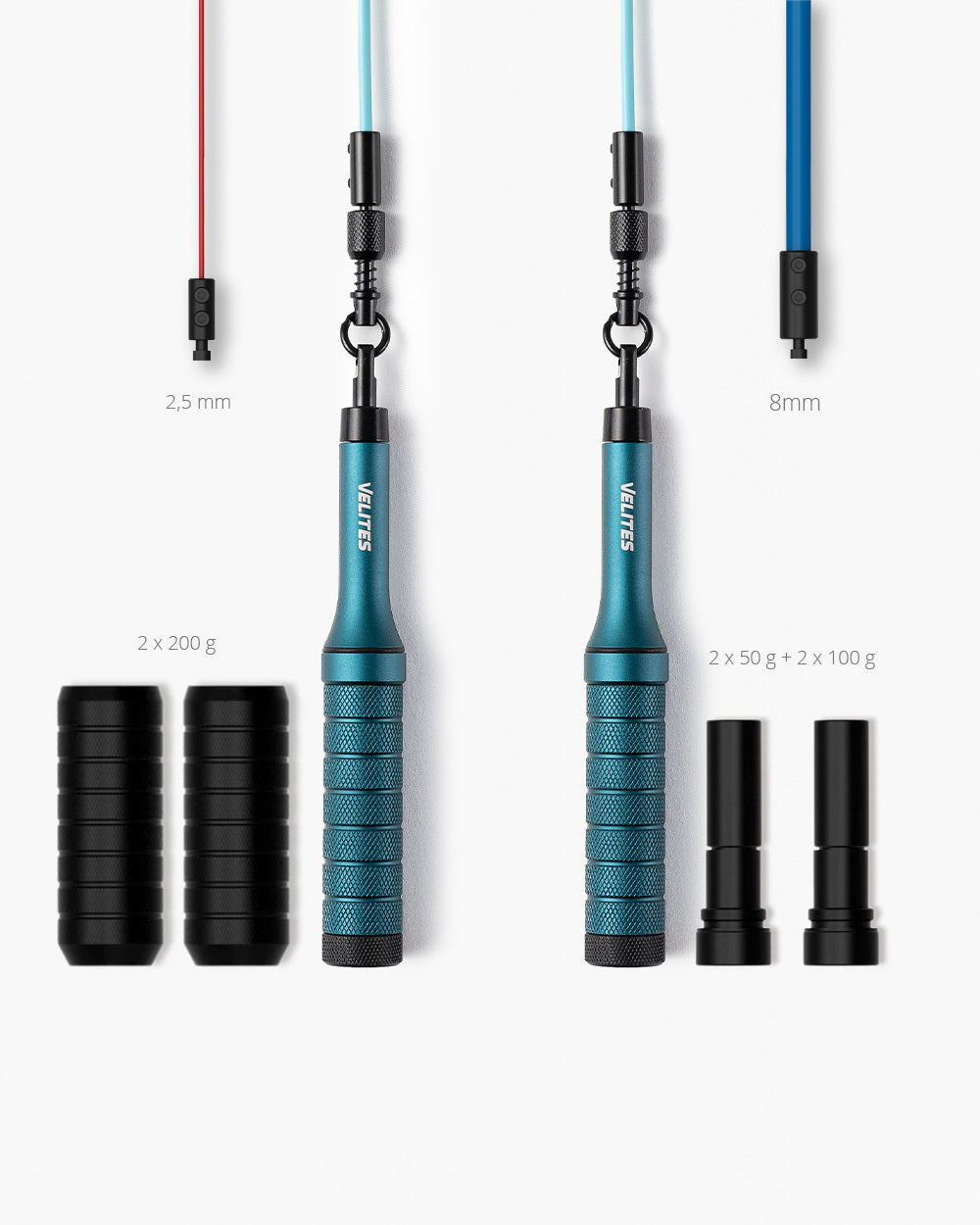 Pack weighted jump rope