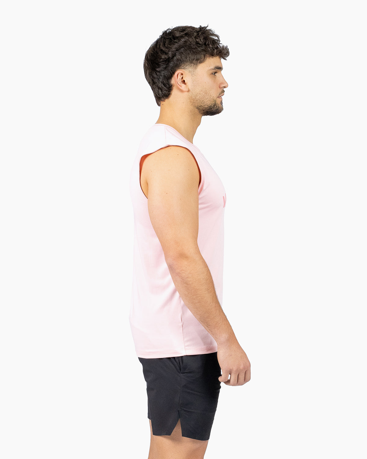 Canotta Tank Holo Velites colore Bubblegum vista laterale