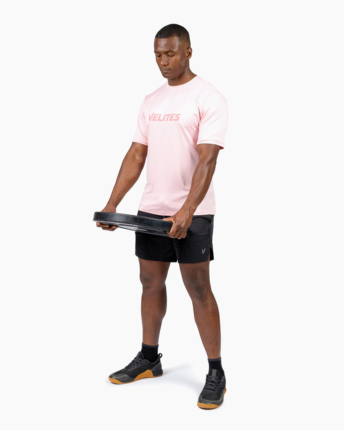 Camiseta Velites Holo ejercicio color rosa chicle