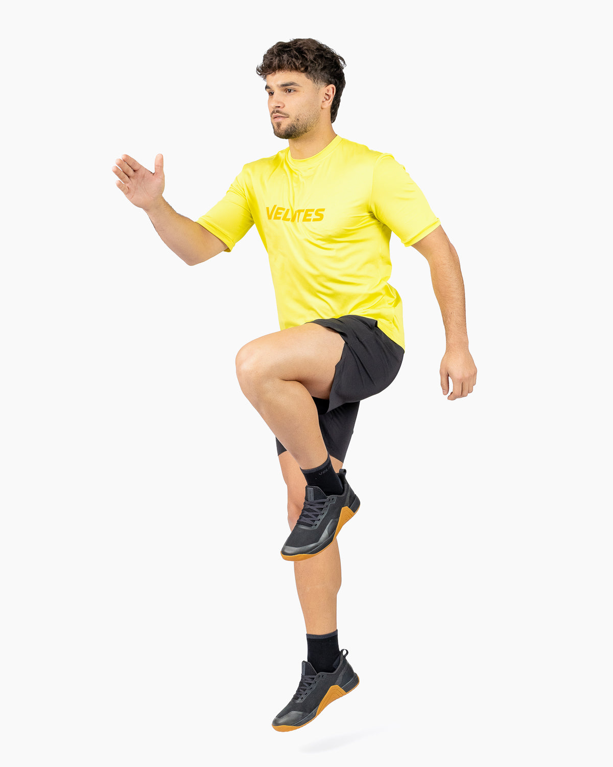 Camiseta Velites Holo ejercicio color amarillo diente de león