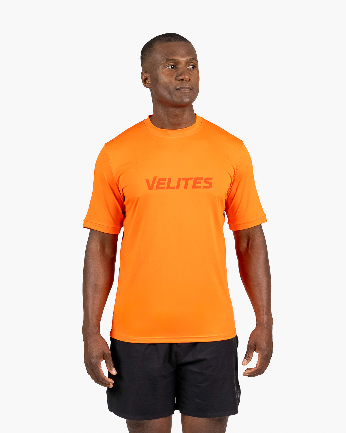 Velites Holo T-shirt front color_orange reef